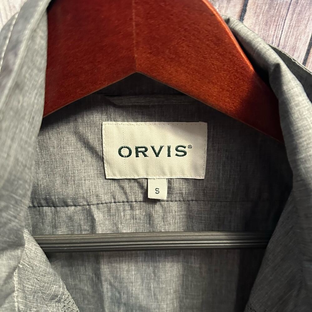 Orvis Women's Gray Hooded Jacket Size Small - Picture 2 of 3